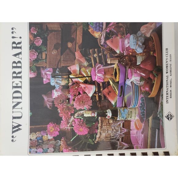 Cookbook Wunderbar! International Womens Club Iowa Falls, Iowa (Plastic-comb Pap - Picture 1 of 1